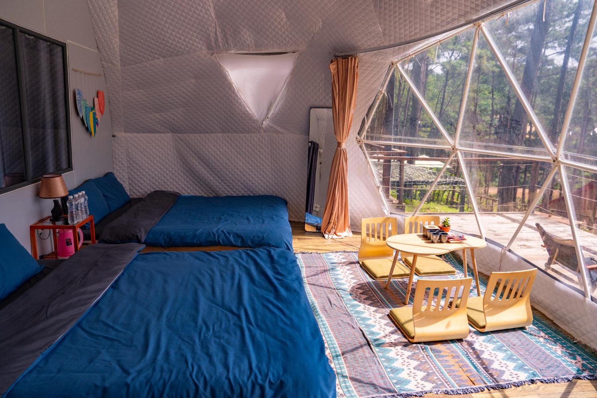 De Vivre Homestay Mang Den Kon Von Kla Bagian luar foto