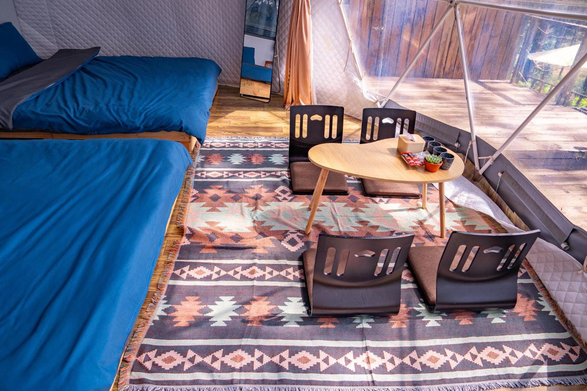 De Vivre Homestay Mang Den Kon Von Kla Bagian luar foto