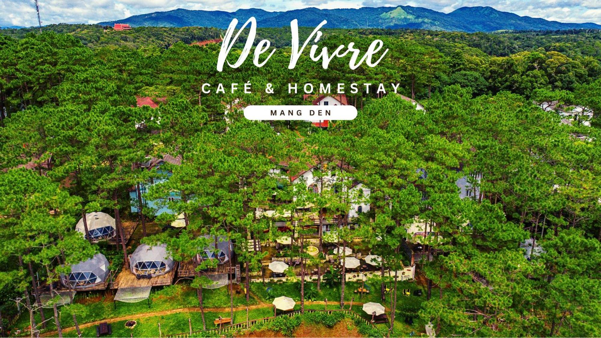 De Vivre Homestay Mang Den Kon Von Kla Bagian luar foto