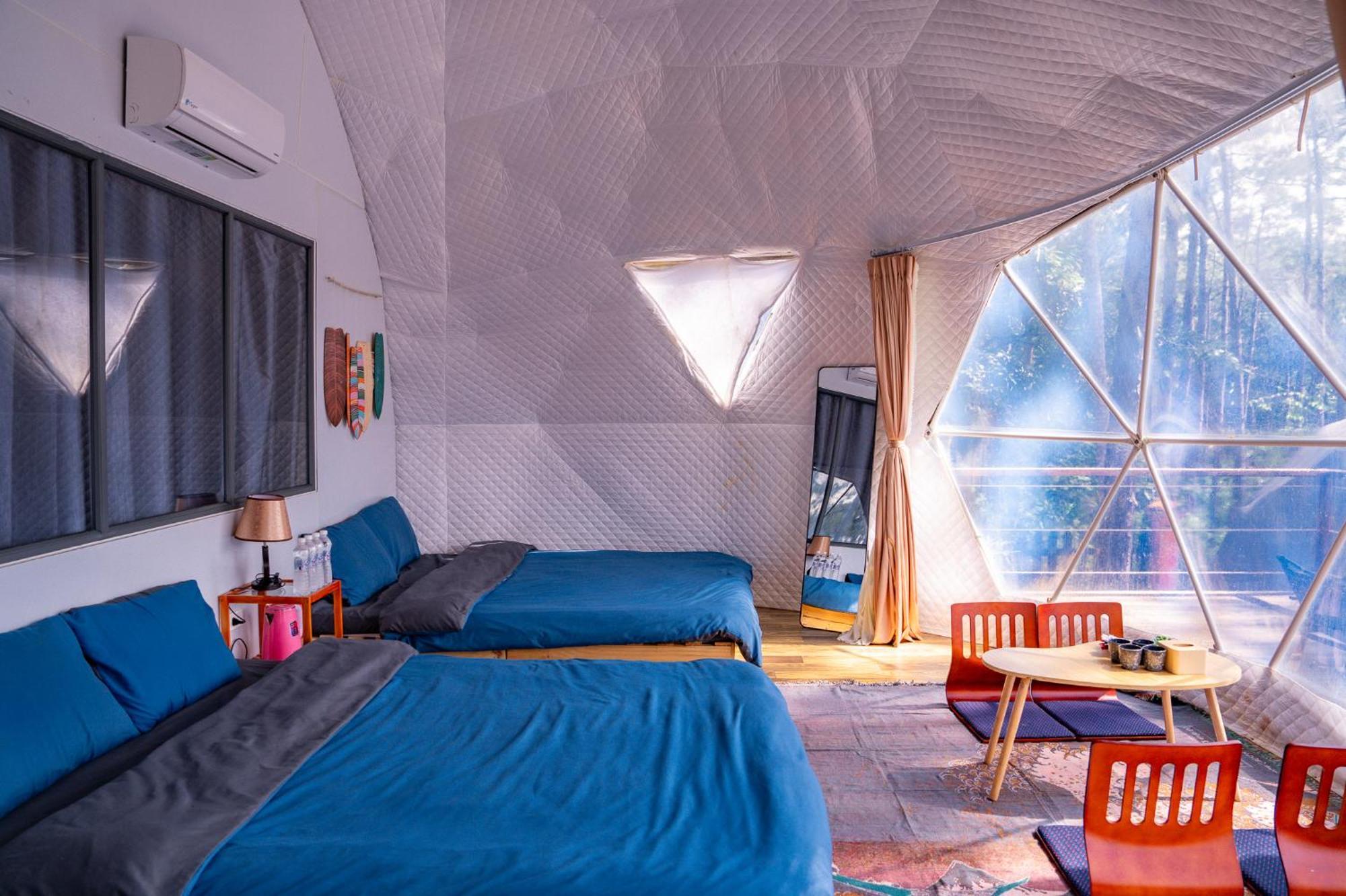 De Vivre Homestay Mang Den Kon Von Kla Bagian luar foto