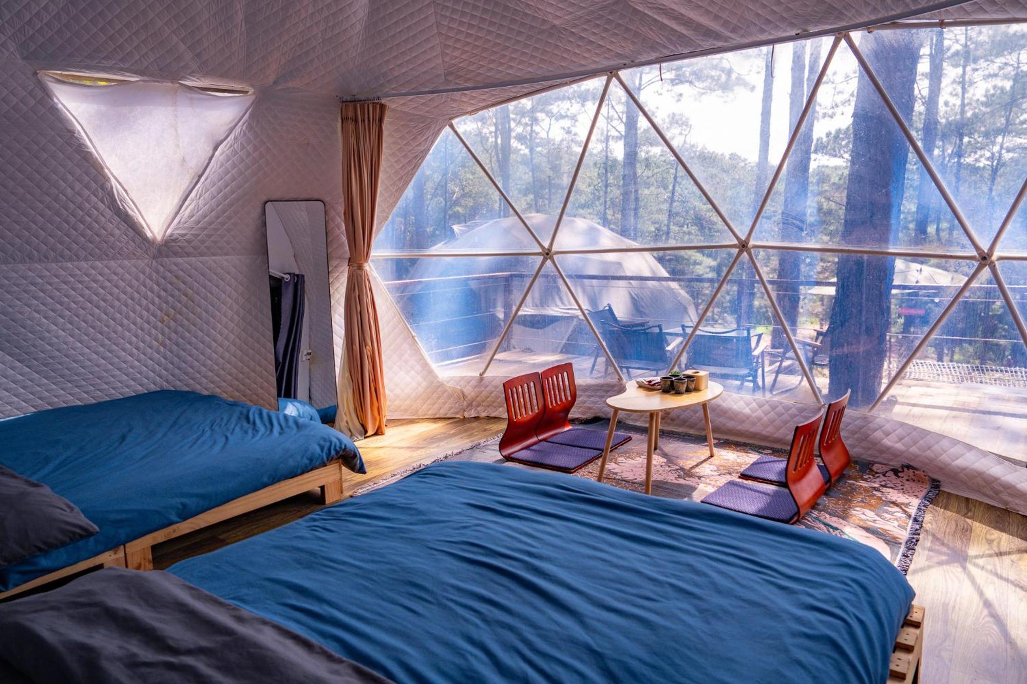 De Vivre Homestay Mang Den Kon Von Kla Bagian luar foto