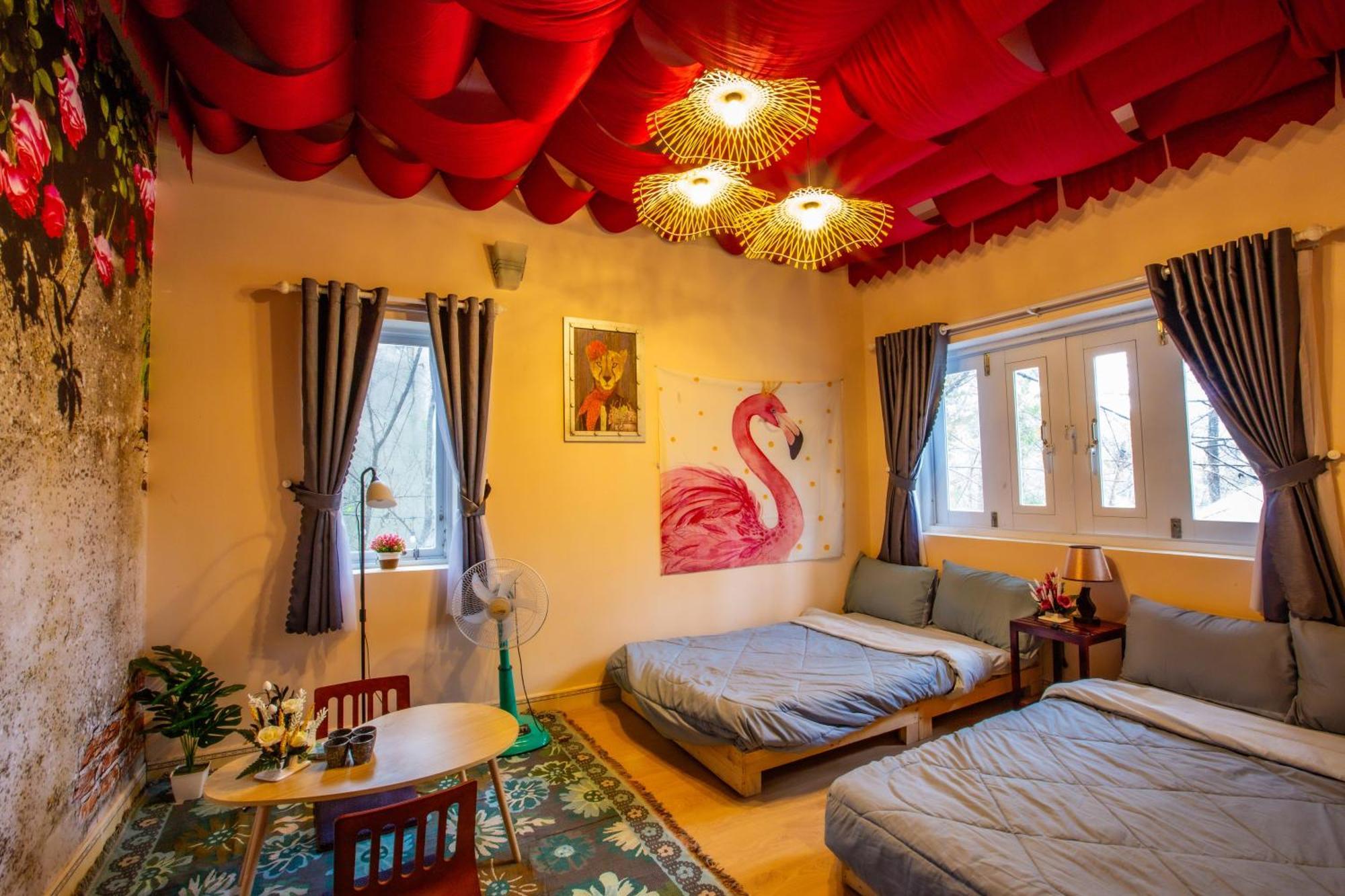 De Vivre Homestay Mang Den Kon Von Kla Bagian luar foto